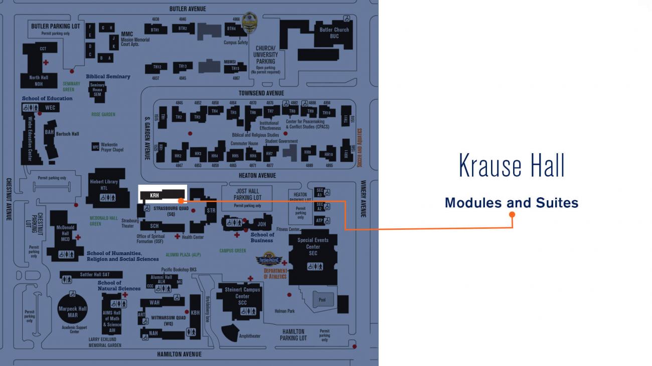 Krause Hall Map