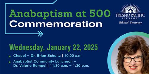 Photo of Anabaptism at 500 event info