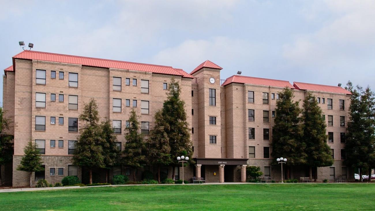 Exterior of Jost Hall