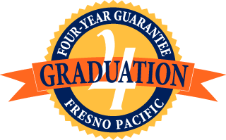 Four-year graduation guarantee graphic