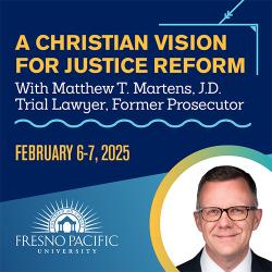 A Christian Vision for Justice Reform